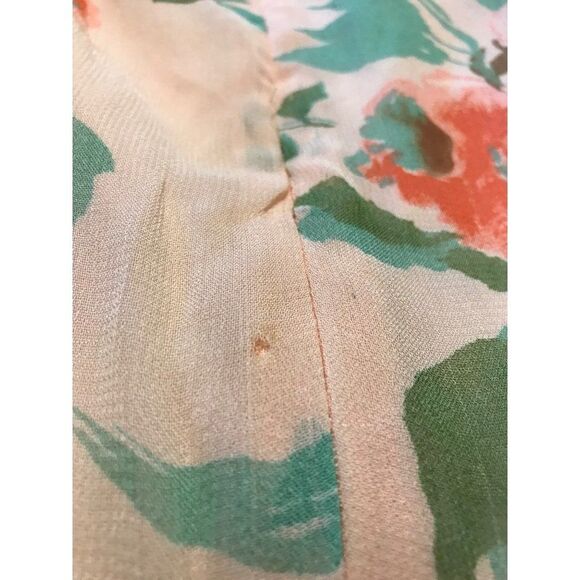 Vintage NWOT Allison Woods Dress Women's Size 14 Floral Cottagecore Sleeveless - Picture 7 of 7